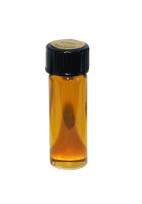 Medium sized simple inexpensive refill bottle or vial for natural perfume or essential oil perfume 